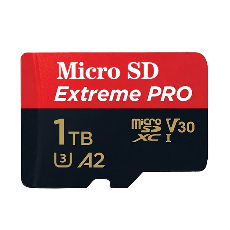 High Speed Micro SD Card 2TB 100% Real Capacity Micro SD / TF Flash Card Memory Card 1TB Micro SD for Phone/Computer/Camera