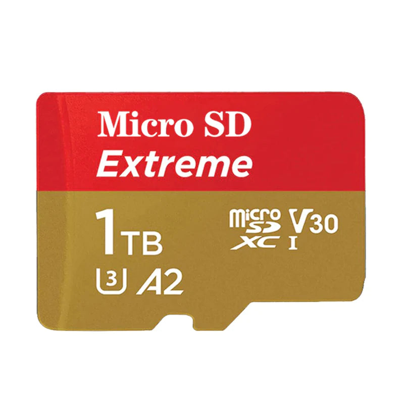 High Speed Micro SD Card 2TB 100% Real Capacity Micro SD / TF Flash Card Memory Card 1TB Micro SD for Phone/Computer/Camera