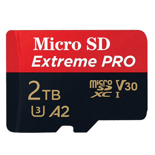 High Speed Micro SD Card 2TB 100% Real Capacity Micro SD / TF Flash Card Memory Card 1TB Micro SD for Phone/Computer/Camera