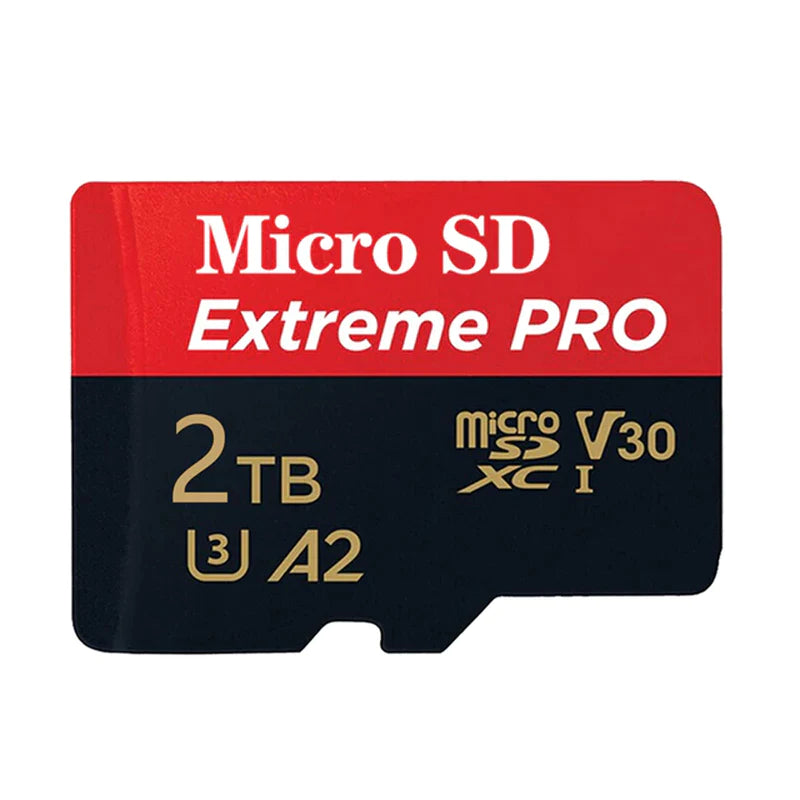 High Speed Micro SD Card 2TB 100% Real Capacity Micro SD / TF Flash Card Memory Card 1TB Micro SD for Phone/Computer/Camera