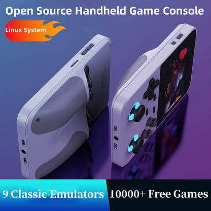 D007 Plus/ X6 3.5 Inch IPS Screen Handheld Game Players Dual Joystick 10000+ Game Retro Devices Portable Game Consoles