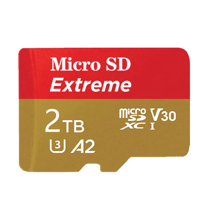 High Speed Micro SD Card 2TB 100% Real Capacity Micro SD / TF Flash Card Memory Card 1TB Micro SD for Phone/Computer/Camera